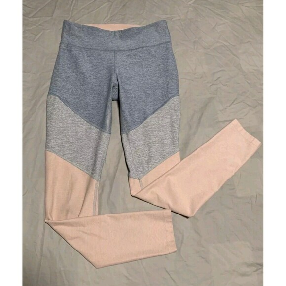 Outdoor Voices Small Spring Leggings Pink Gray Ankle Length‎ - Picture 1 of 10